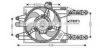 AVA QUALITY COOLING FT7571 Fan, radiator